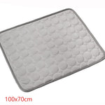 Pet Dog Cat Ice Silk Cold Nest Pad For Cooling In Summer
